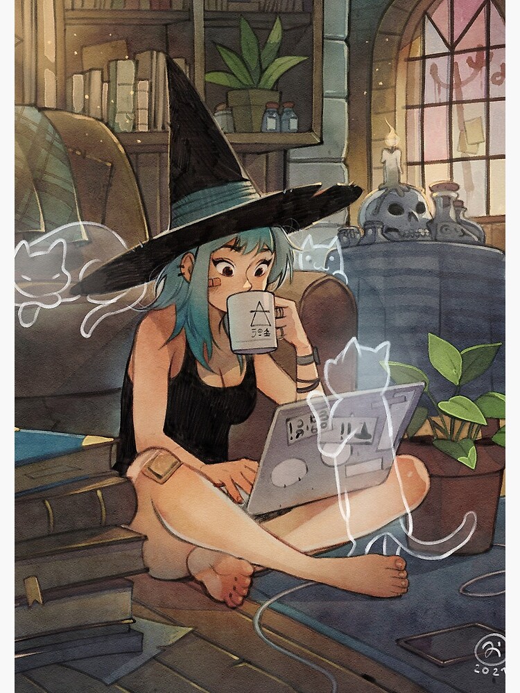 Morning Coffee by SimzArt