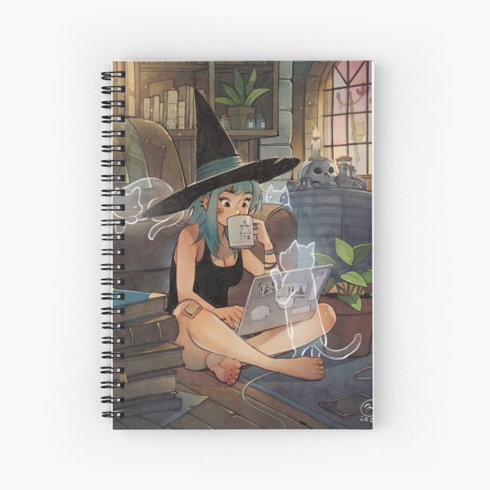 Morning Coffee Spiral Notebook