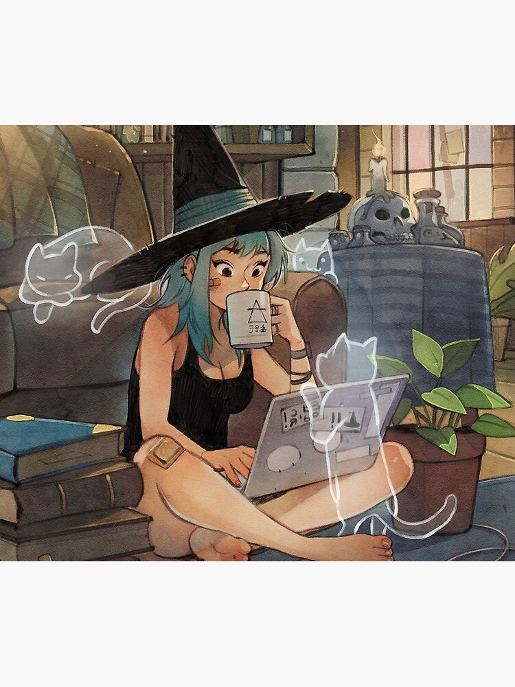 Morning Coffee by SimzArt