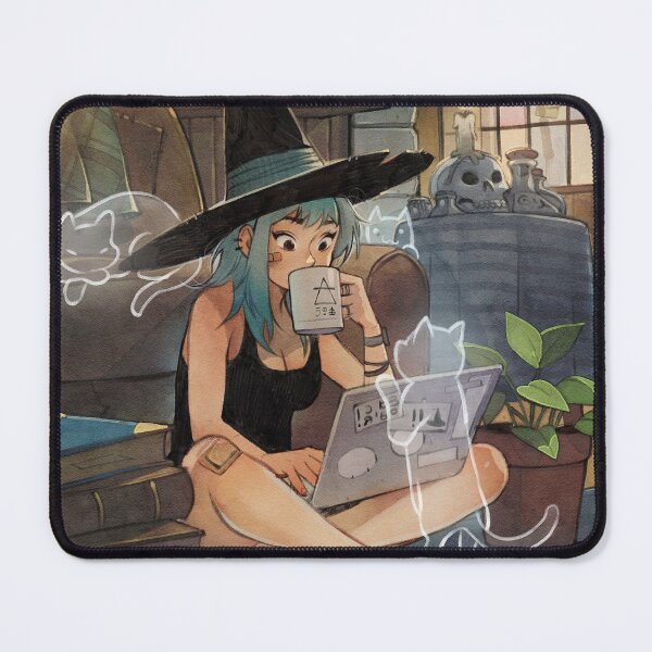 Morning Coffee Mouse Pad