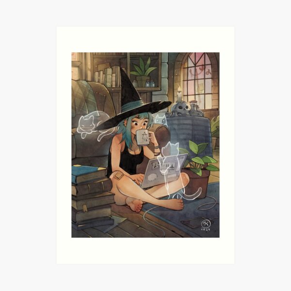 Morning Coffee Art Print