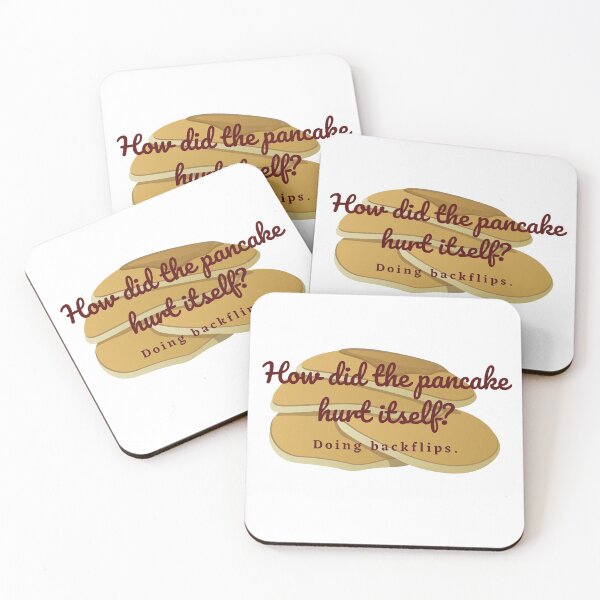 Item preview, How did the pancake hurt itself? designed and sold by NomadMessenger.