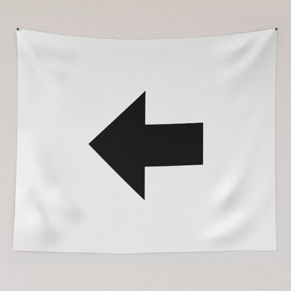 Item preview, MDI Arrow-Left-Bold designed and sold by GnarlyFurtardo.
