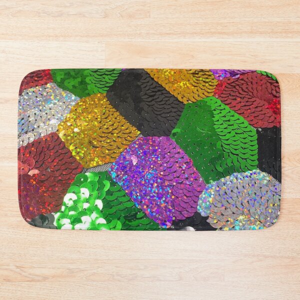 Item preview, Multicolour Sparkle Sequins Fabric designed and sold by Poetic4Passion.