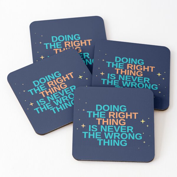 Item preview, Doing the right thing is never the wrong thing - Roy Kent     designed and sold by fuktcomfor.