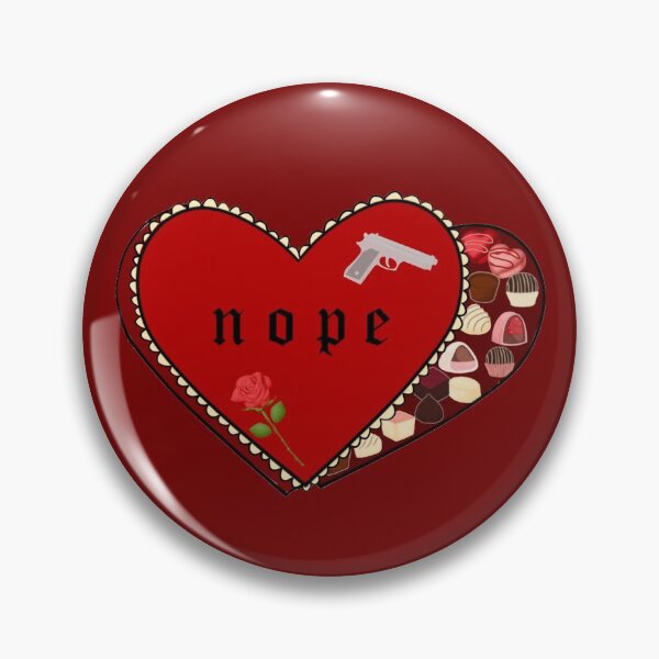 Item preview, Nope Chocolate Box Sticker designed and sold by The Noir Arts.