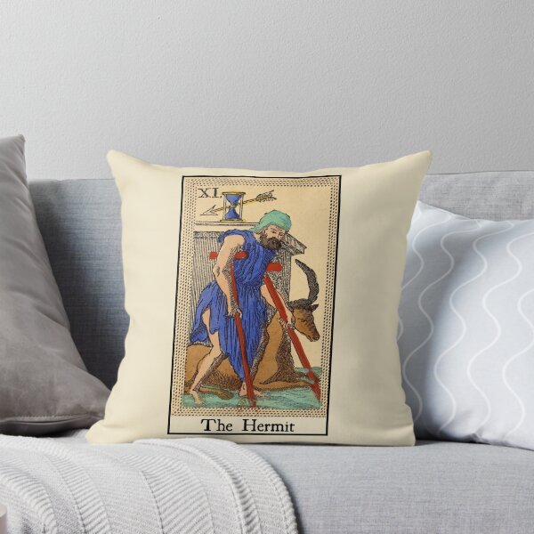 Item preview, The Hermin Tarot Card - Major Arcana - Vintage Tarot designed and sold by hovigal.