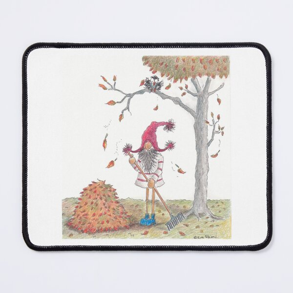 Item preview, Gnome with leaves designed and sold by evaason.