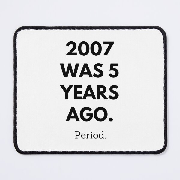 Item preview, 2007 was 5 years ago designed and sold by bluAvocado.