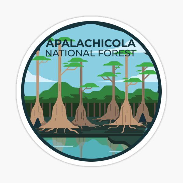 Ocala National Forest Sticker for Sale by park-land