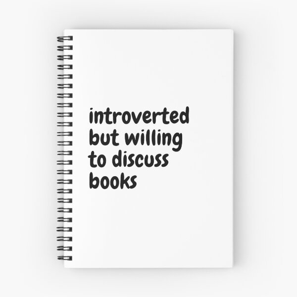 Item preview, introverted but willing to discuss books designed and sold by orbsight.