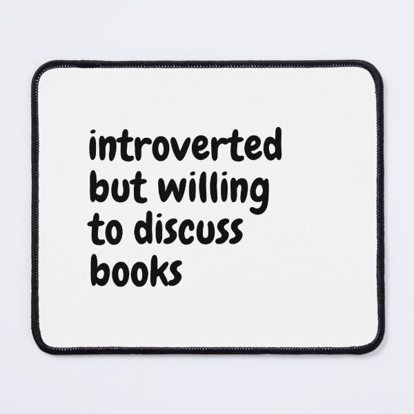 Item preview, introverted but willing to discuss books designed and sold by orbsight.