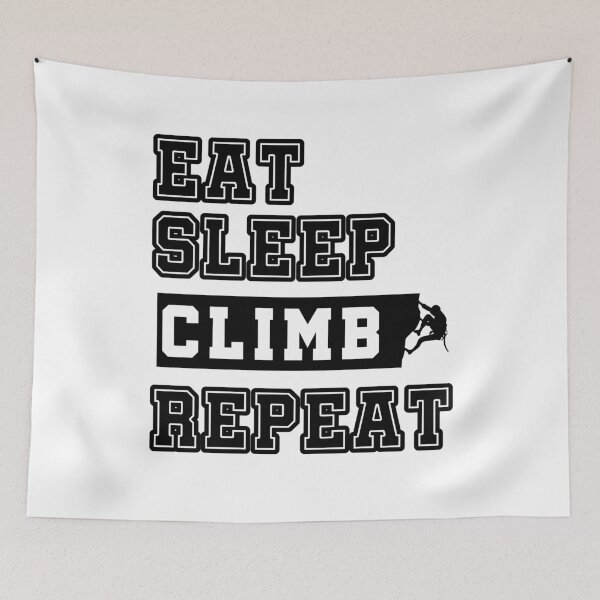 Item preview, Eat Sleep Climb Repeat designed and sold by Good-tees.
