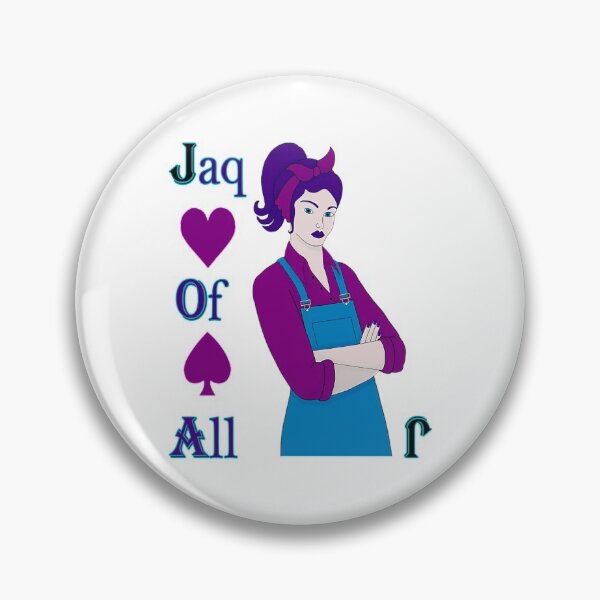 Item preview, Jaq Of All T-ShirtJaq of All Logo Girl designed and sold by ThirHargrave.