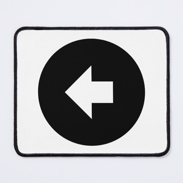 Item preview, MDI Arrow-Left-Bold-Circle designed and sold by GnarlyFurtardo.