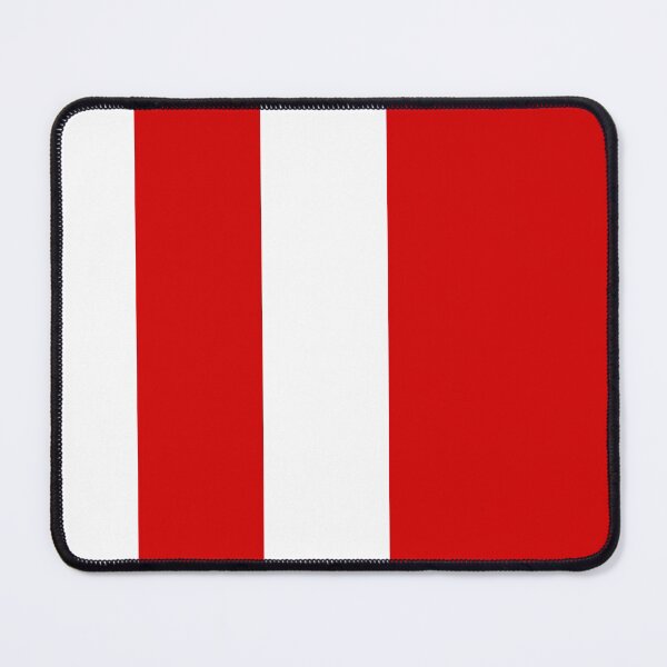 Item preview, Red And White Striped Red and White Lines designed and sold by Imakeyouhappy.