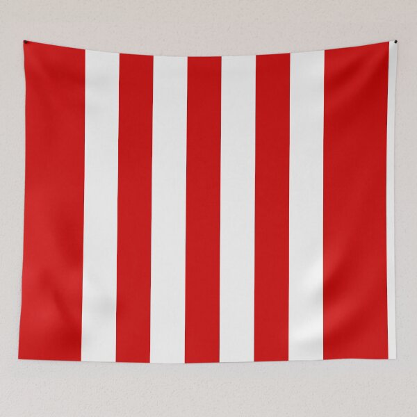 Item preview,  Red And White Striped Red and White Lines designed and sold by Imakeyouhappy.