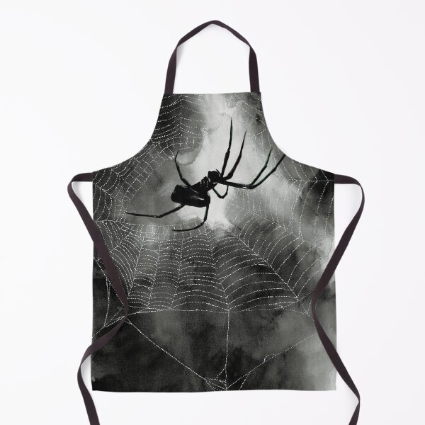Item preview, Spider in spider web designed and sold by TwoFullMoonsArt.