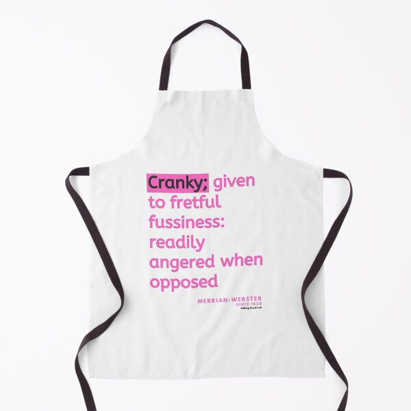 Item preview, Definition of Cranky designed and sold by giddygoldfinch.