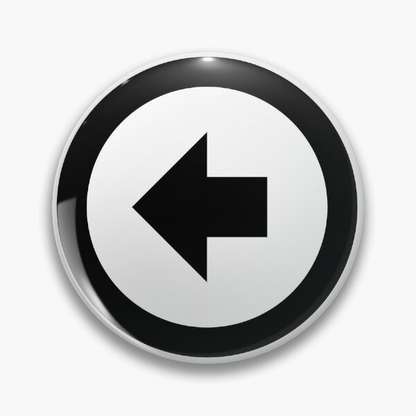 Item preview, MDI Arrow-Left-Bold-Circle-Outline designed and sold by GnarlyFurtardo.