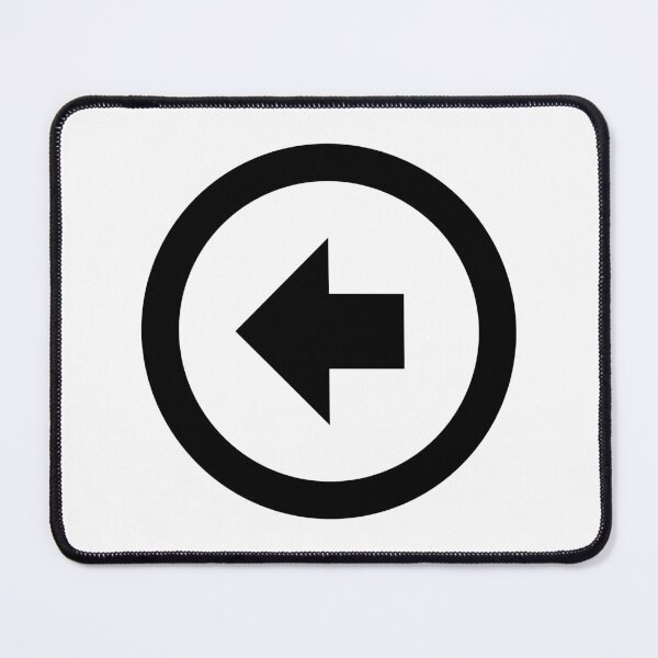 Item preview, MDI Arrow-Left-Bold-Circle-Outline designed and sold by GnarlyFurtardo.