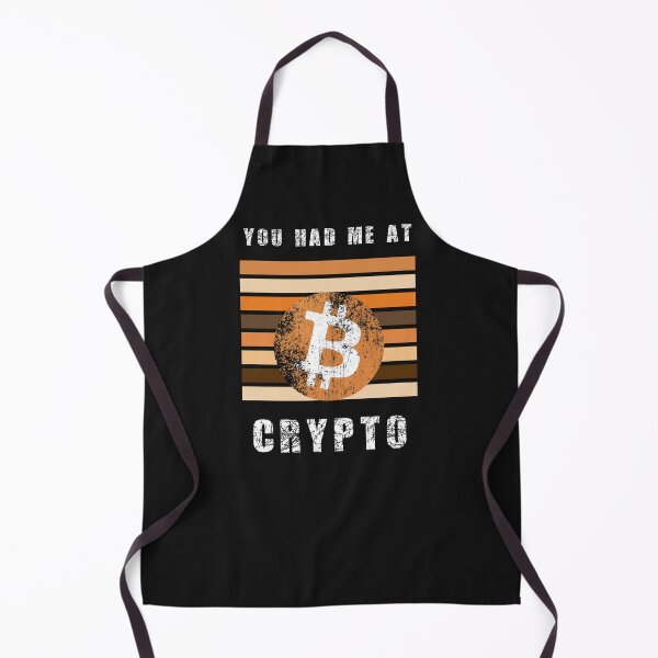 Item preview, You Had Me AT Crypto Cryptocurrency Design designed and sold by Funny-Tees4U.