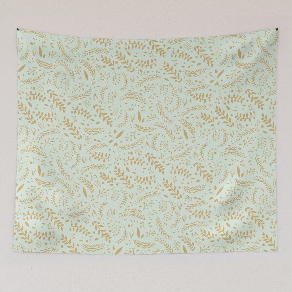 Item preview, Leaves Abstract Pattern Yellow and Green designed and sold by AsinusAS.