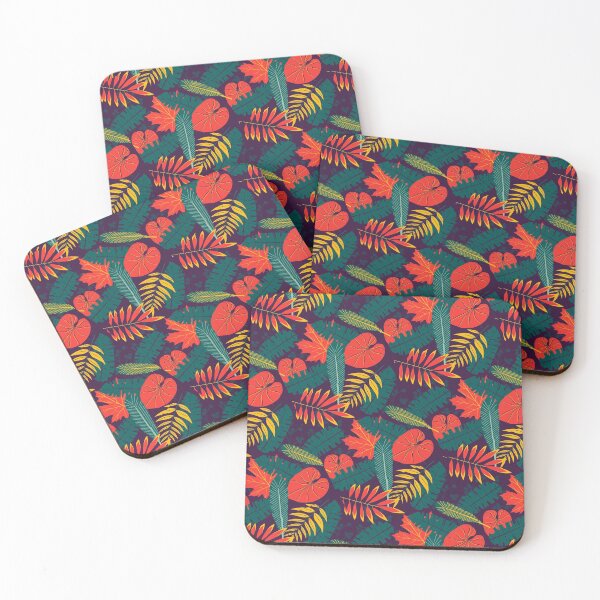 Item preview, Leave Pattern Watercolor - The Leaves Are Falling Golden designed and sold by AR Studios.