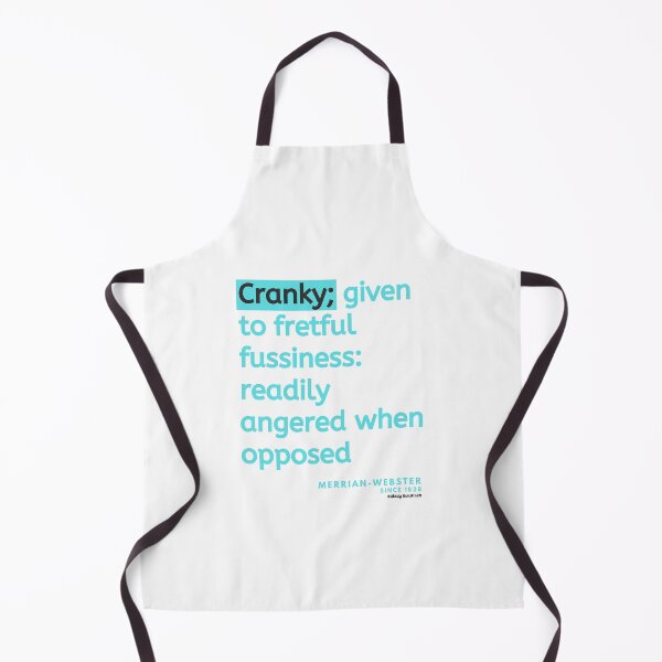 Item preview, Definition of Cranky designed and sold by giddygoldfinch.