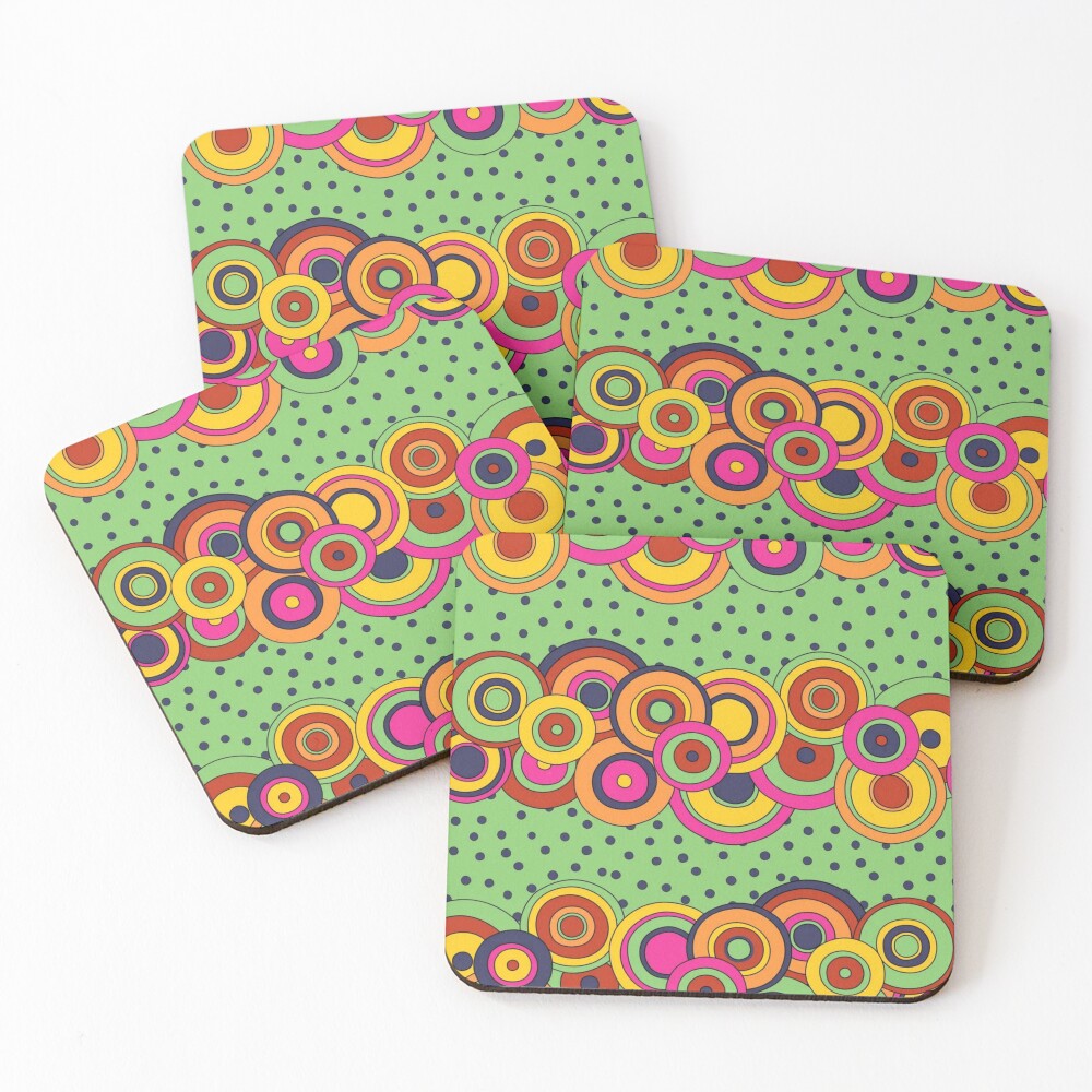 Item preview, Coasters (Set of 4) designed and sold by Frogmuse.