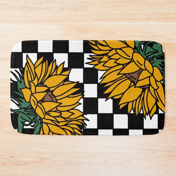 Item preview, Sunflower and checkers  designed and sold by TwoFullMoonsArt.