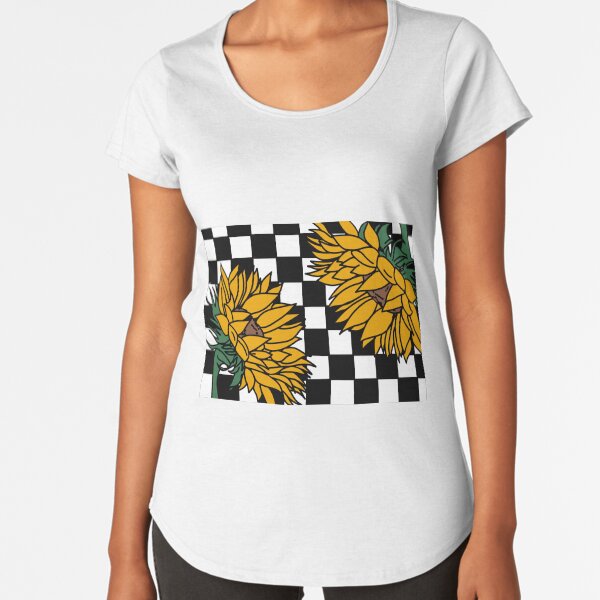 Checkers and sunflowers sale