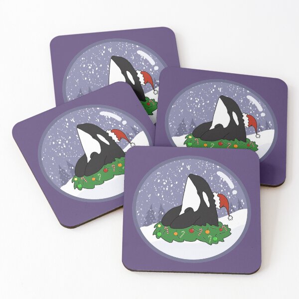 Item preview, Holiday Christmas Orca  designed and sold by KantstandyaC.