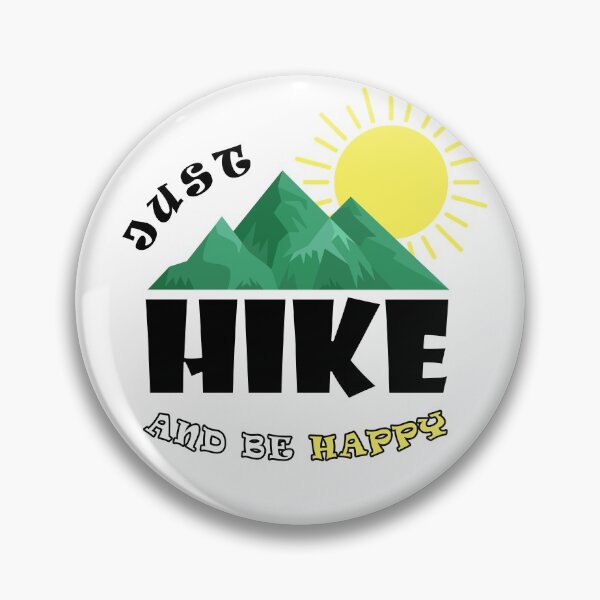 Item preview, Just hike and be happy designed and sold by Good-tees.