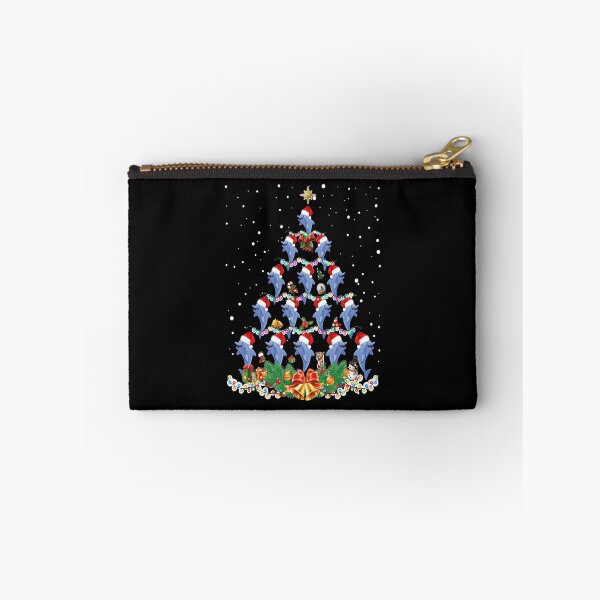 Item preview, Santa-Dolphin-Fish-Lover-Xmas-Gift-Dolphin-Christmas-Tree designed and sold by JohnCenass.