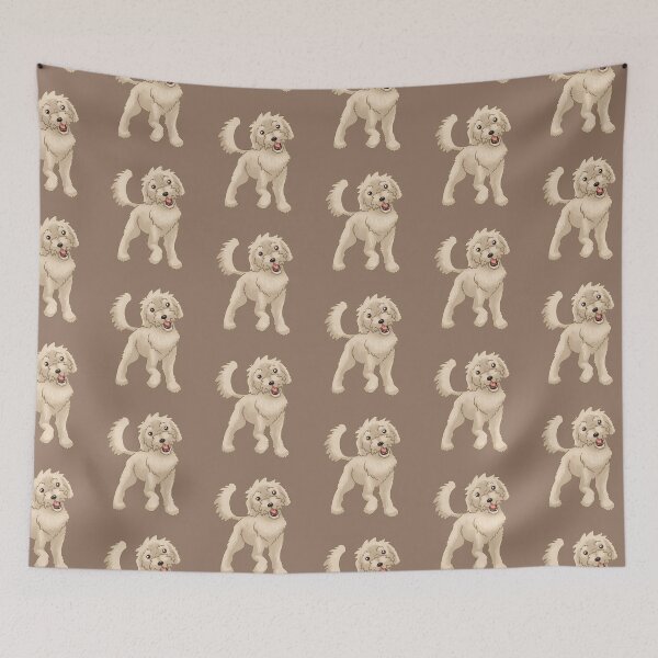 Item preview, Cute Goldendoodle Doodle Dog designed and sold by showersnack.