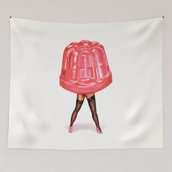 Item preview, Pink Jello Pin-Up designed and sold by Kelly  Gilleran.