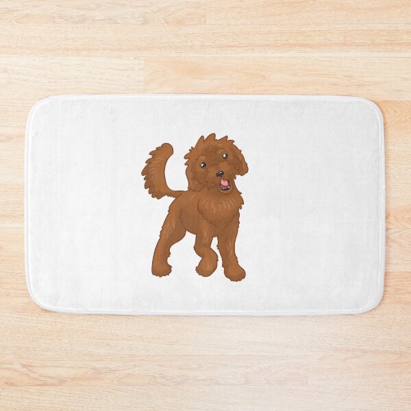 Item preview, Happy Red Doodle Dog designed and sold by showersnack.