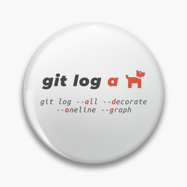 Item preview, Git - Beautiful Log - git log a dog command designed and sold by Mechashadow.