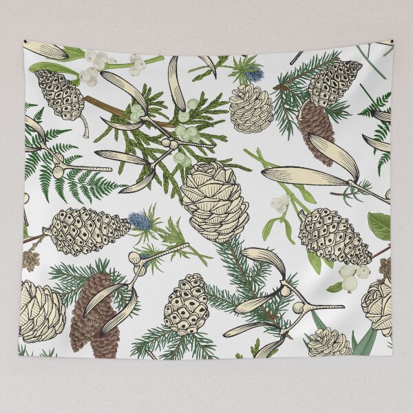 Item preview, Retro Christmas Green Pattern designed and sold by Erika Bartha.