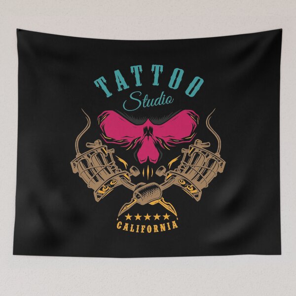 Item preview, California tattoo studio designed and sold by PODapparel.