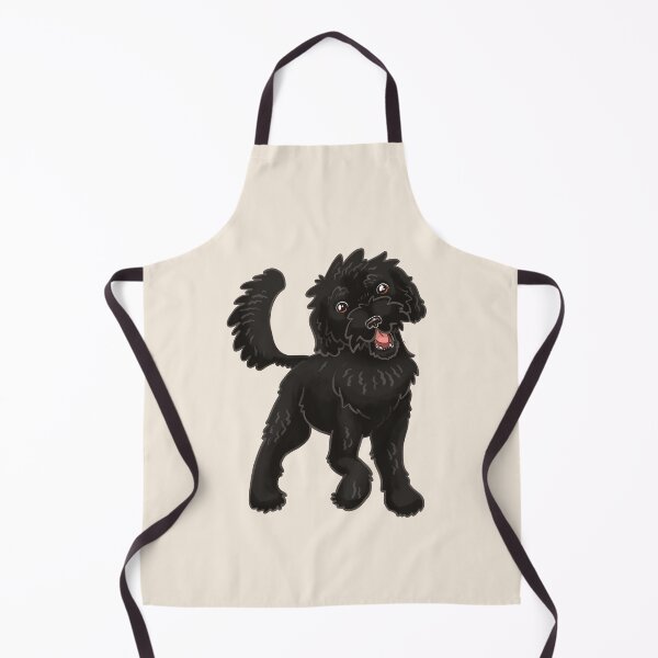 Item preview, Black Labradoodle Doodle Dog designed and sold by showersnack.