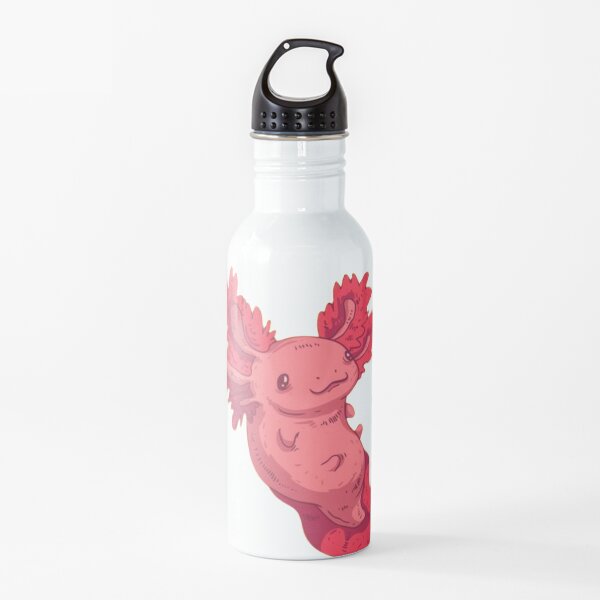 Axolotl Cute Funny Fish Amazing Ambystoma Adorable Water Bottle