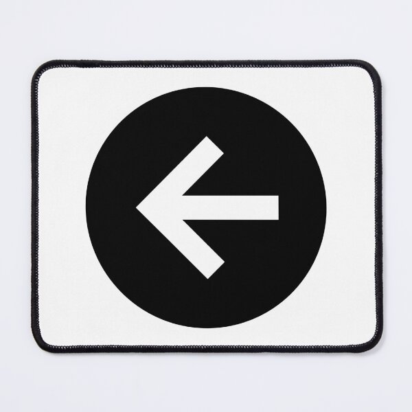 Item preview, MDI Arrow-Left-Circle designed and sold by GnarlyFurtardo.