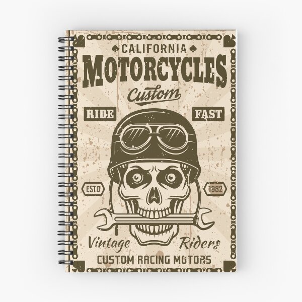 Item preview, Skull and motors designed and sold by Aredford23.