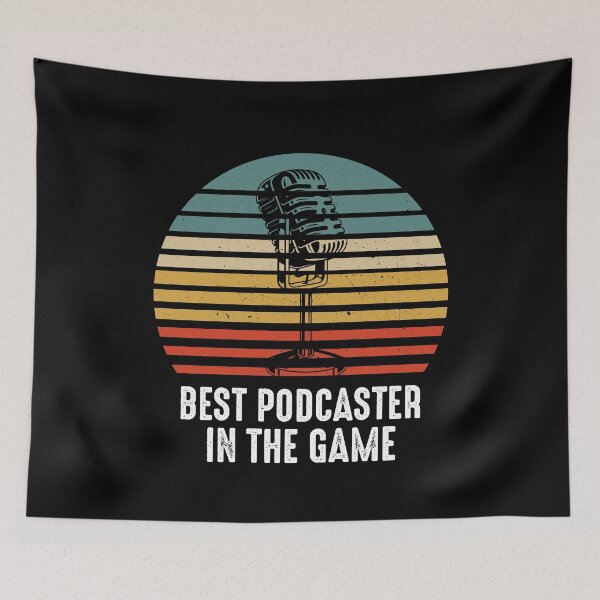 Item preview, Funny Best Podcaster Podcasting Interview Radio Content designed and sold by quicktees.