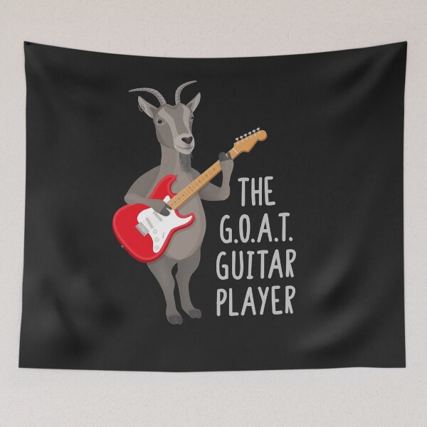 Item preview, The G.O.A.T. guitar player guitarist musician goat Essential designed and sold by troyMmandeville.