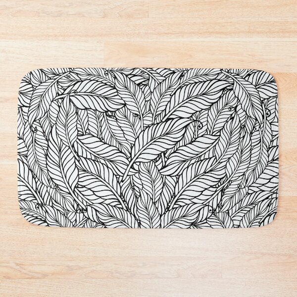 Item preview, Leaves line art designed and sold by Inspiro Studio.