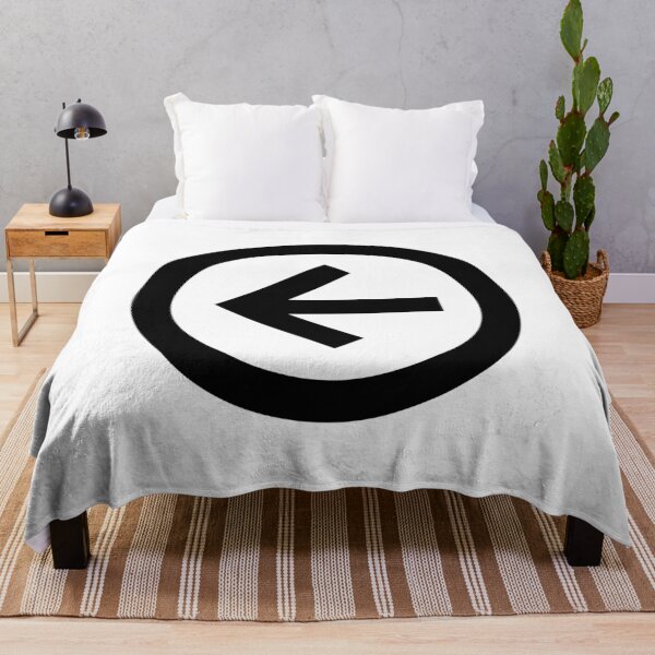 Item preview, MDI Arrow-Left-Circle-Outline designed and sold by GnarlyFurtardo.