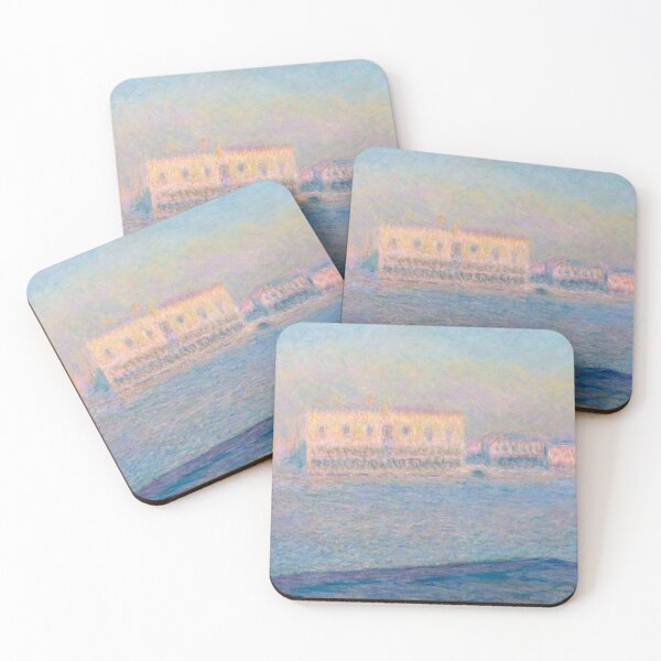 Item preview, Impressionist Painting The Doge's Palace Seen from San Giorgio Maggiore (1908) by Claude Monet designed and sold by Designedbysm.
